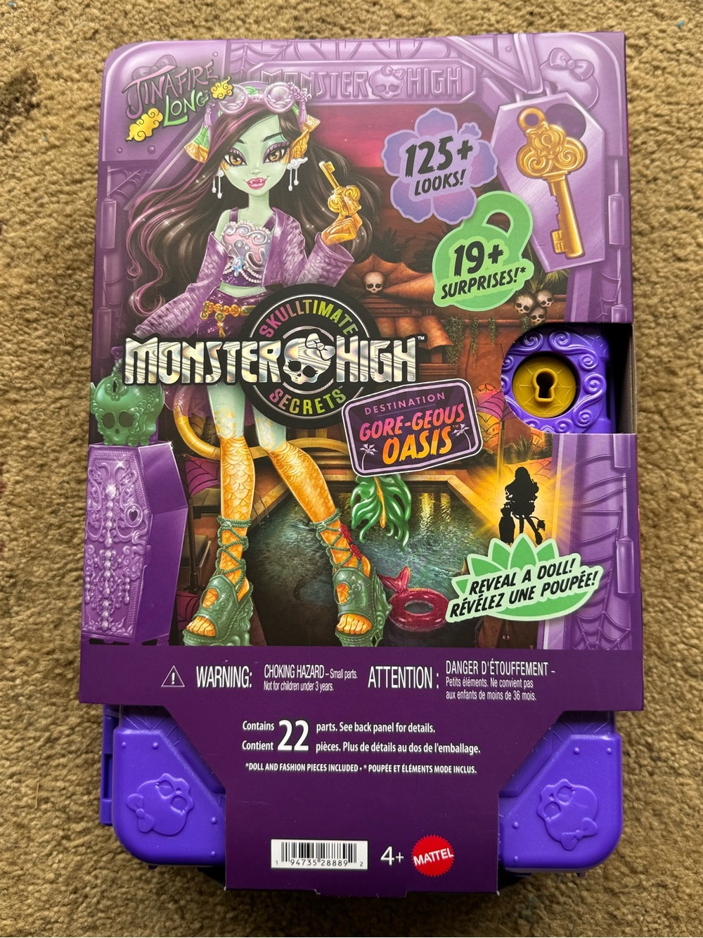 Monster High Skulltimate Secrets Destination: Gore-geous Oasis Jinafire Long